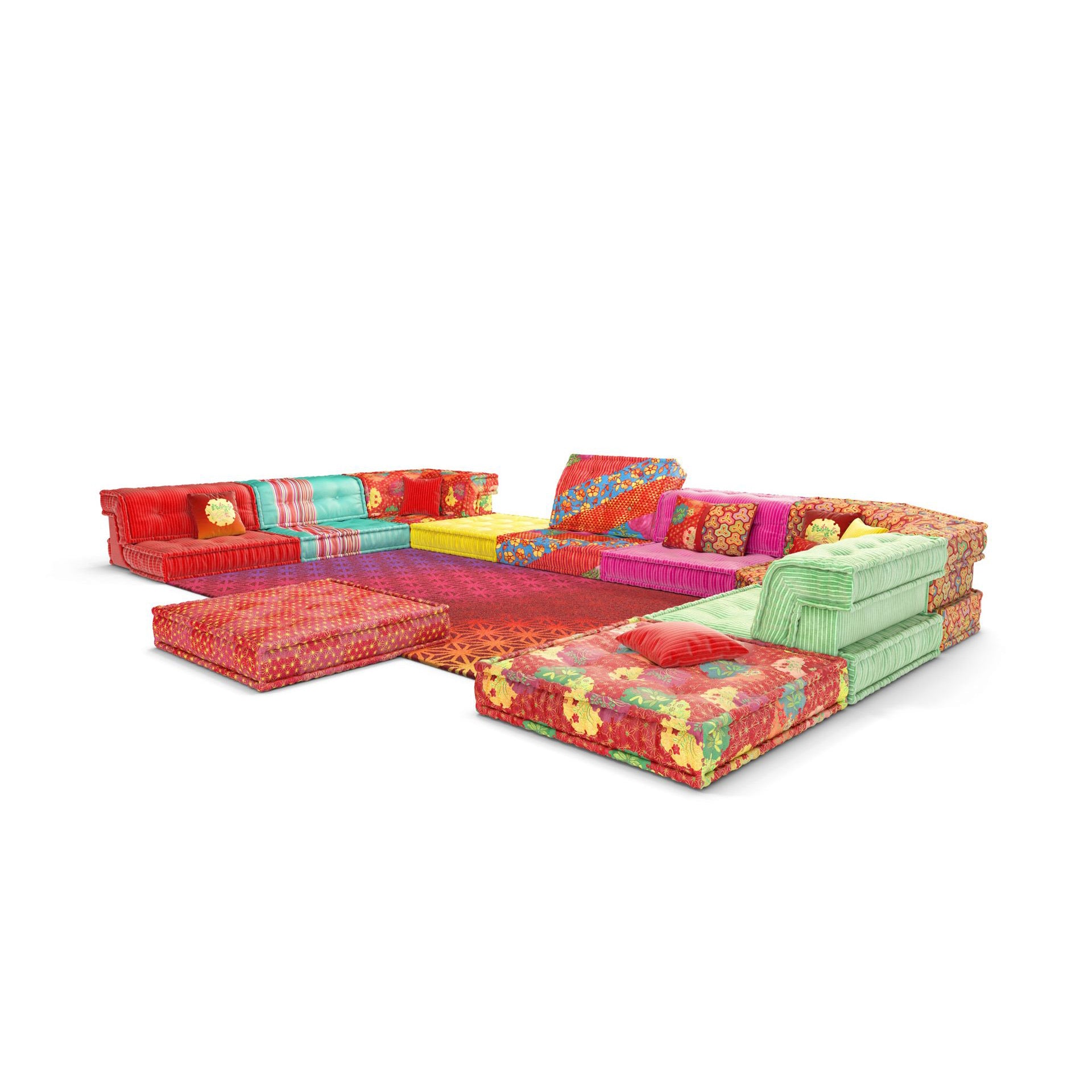 Roche Bobois Mah Jong Sofa