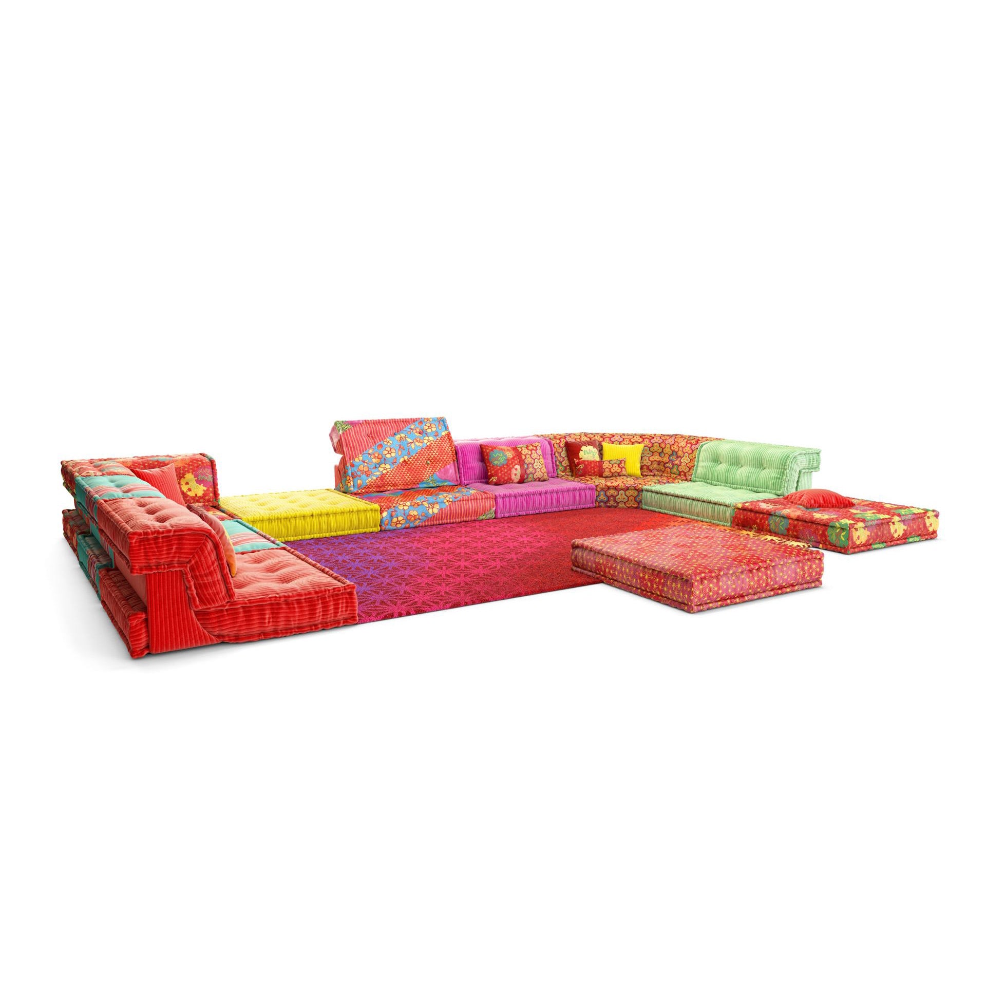 Roche Bobois Mah Jong Sofa