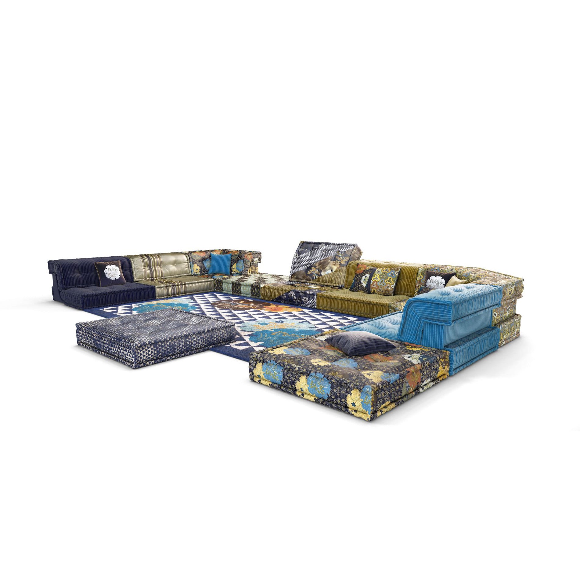 Roche Bobois Mah Jong Sofa
