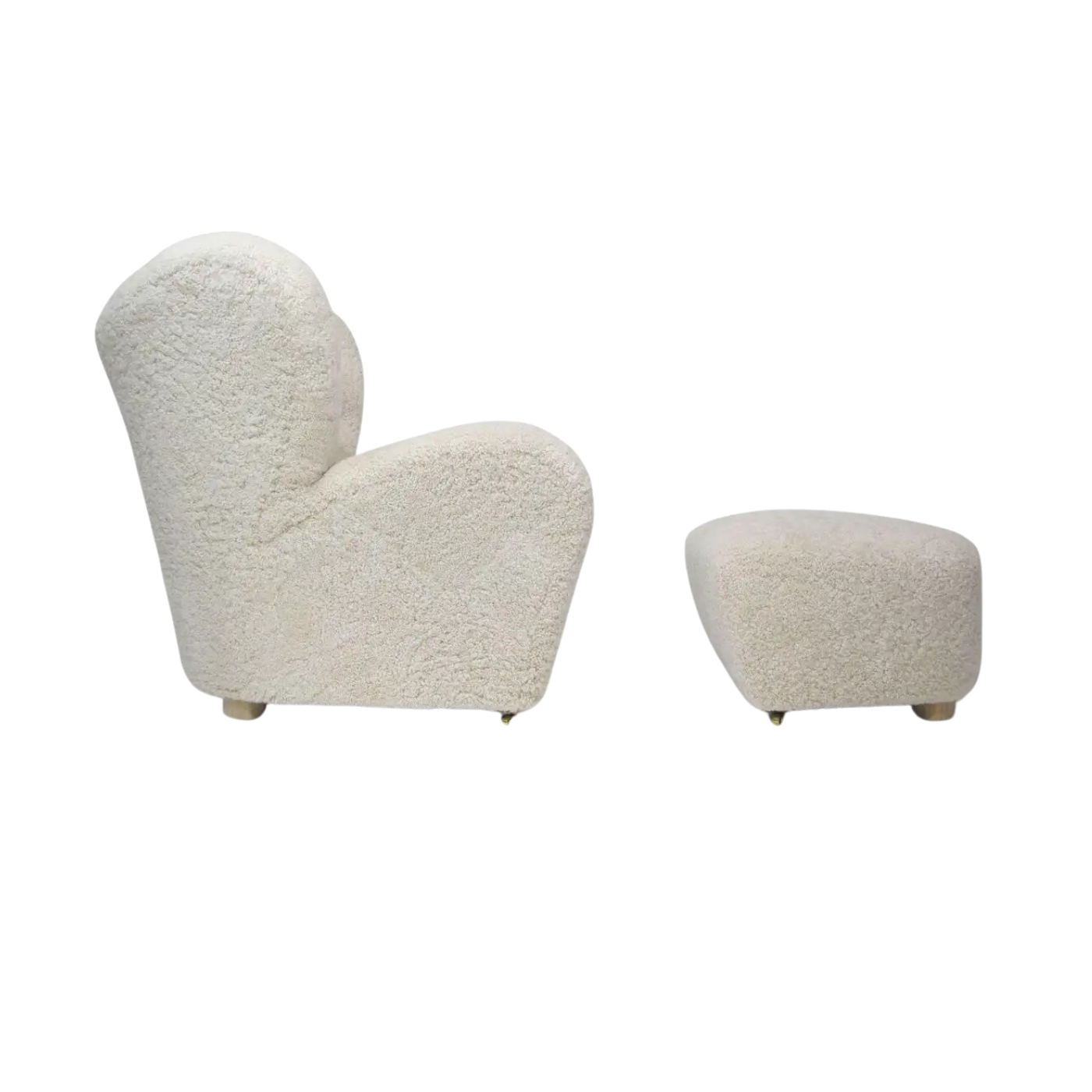 Tired Man Lounge Chair & Ottoman