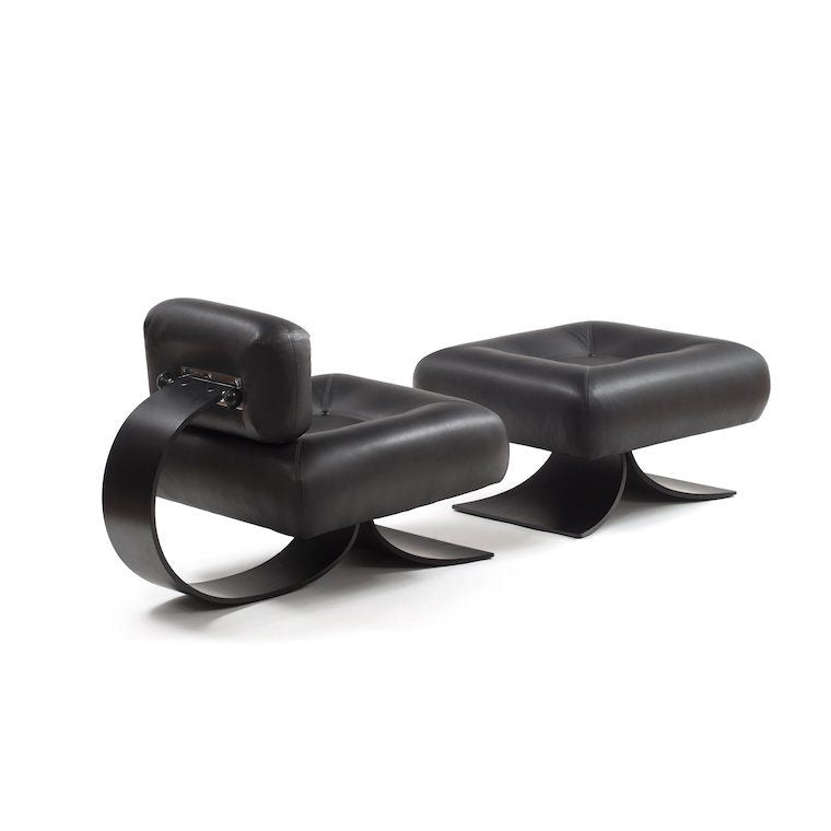 Niemeyer Alta Lounge Chair and Ottoman